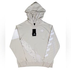 NWT Converse Women's Tops /Hoodies & Sweatshirts Satin Panel, Pullover Size L
